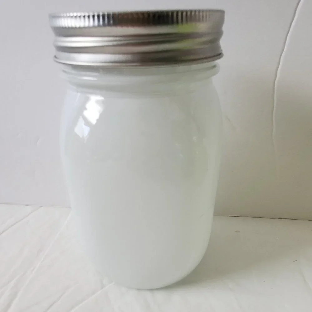 Three Painted Mason Jars